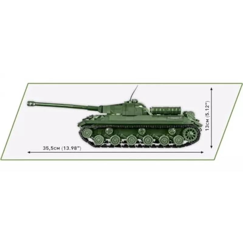 COBI Historical Collection WWII Is-3 Radziecki Czołg Ciężki