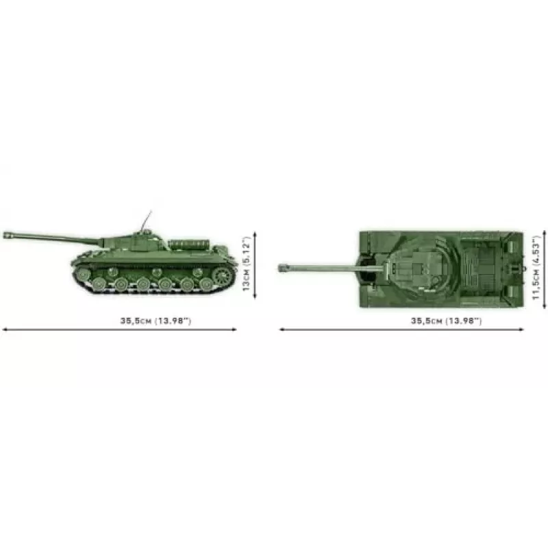 COBI Historical Collection WWII Is-3 Radziecki Czołg Ciężki