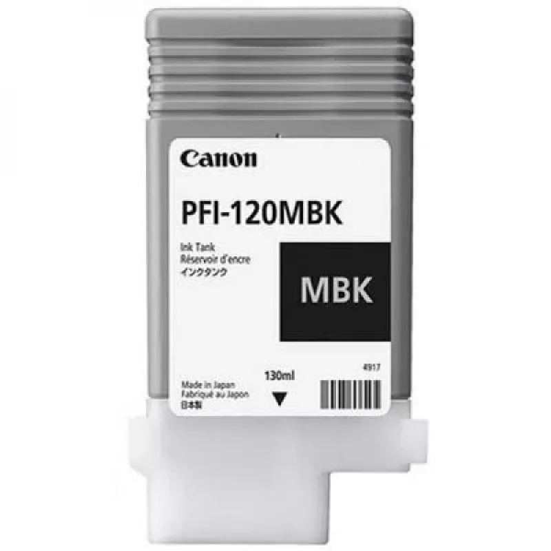 Kaseta z tuszem Canon PFI-120MBK 1 szt. oryginalna matowa czerń