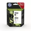 HP 304 2-pack Black/Tri-color Original Ink Cartridges