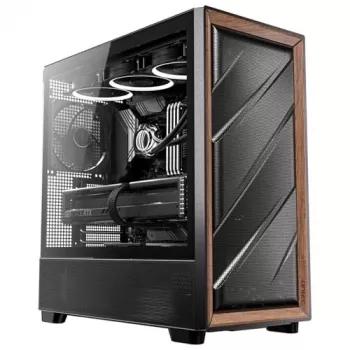 Antec 0-761345-10133-2 Obudowa komputerowa MIDI Tower Czarny Wood