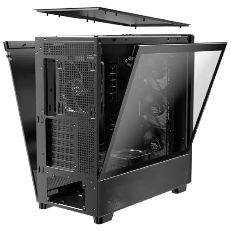 Antec 0-761345-10133-2 Obudowa komputerowa MIDI Tower Czarny Wood