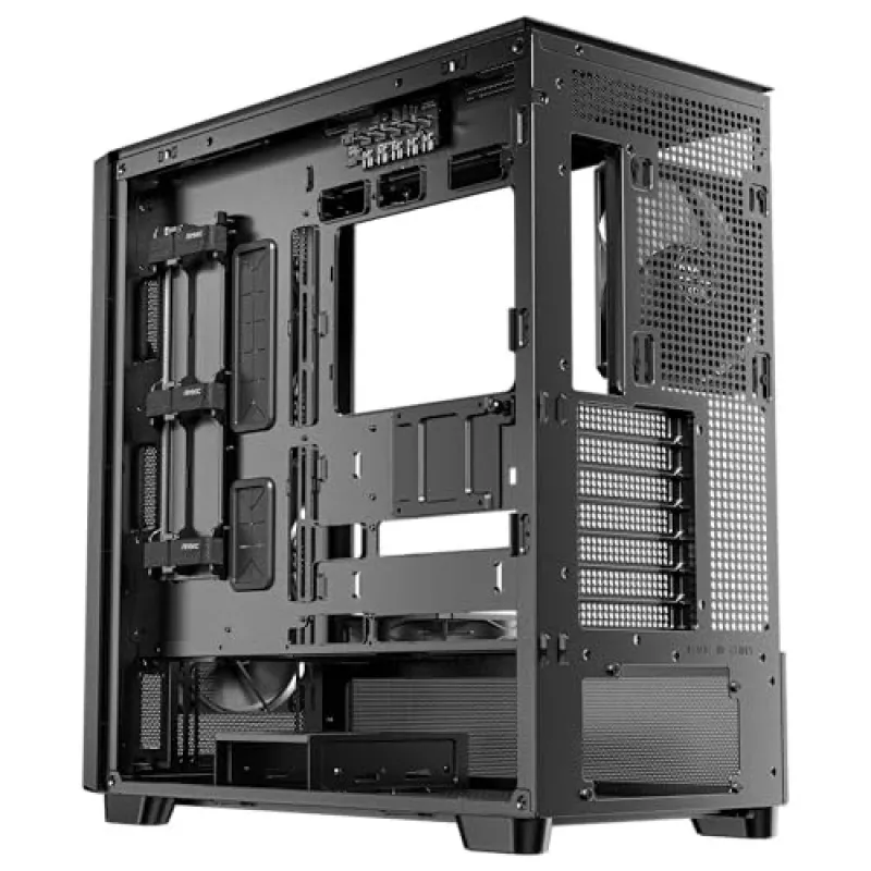 Antec 0-761345-10133-2 Obudowa komputerowa MIDI Tower Czarny Wood
