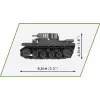 Zestaw konstrukcyjny COBI Renault R35 Valentine IX Panzer I 595 elementów