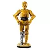 LEGO figura do zbudowania Star Wars C-3PO model 75398 — 1138 elementów, 380 mm kolekcjonerski model na wystawę