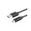 UNITEK Y-C474BK kabel USB USB 3.2 Gen 1 (3.1 Gen 1) 1 m USB A USB C Czarny