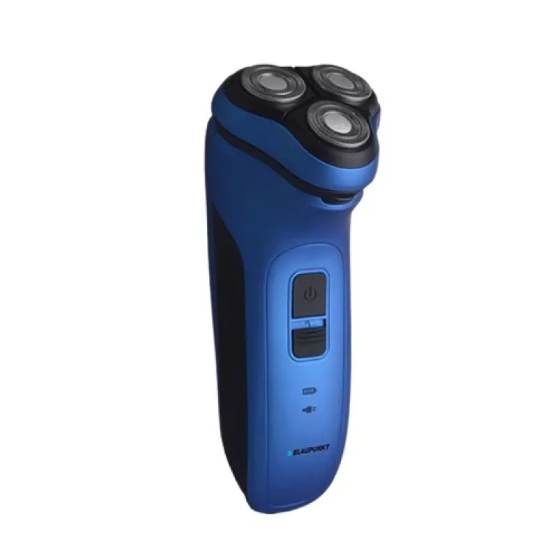 Blaupunkt MSR401 Golarka rotacyjna dla mężczyzn, trymer, czarno-niebieska (MSR401)