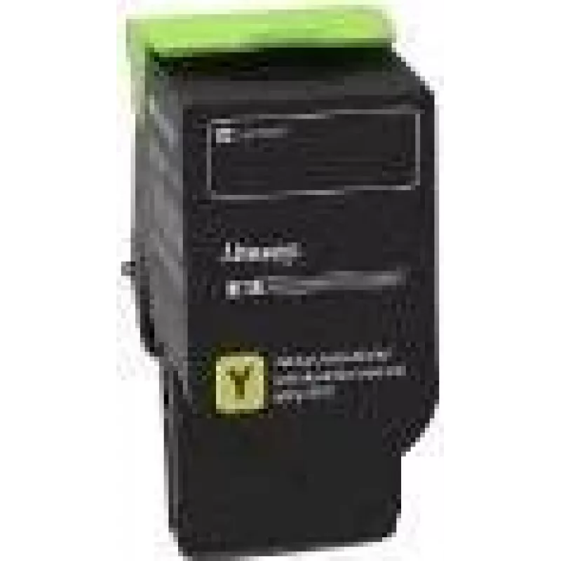 Oryginalny żółty toner Lexmark 78C20Y0, 1 szt.