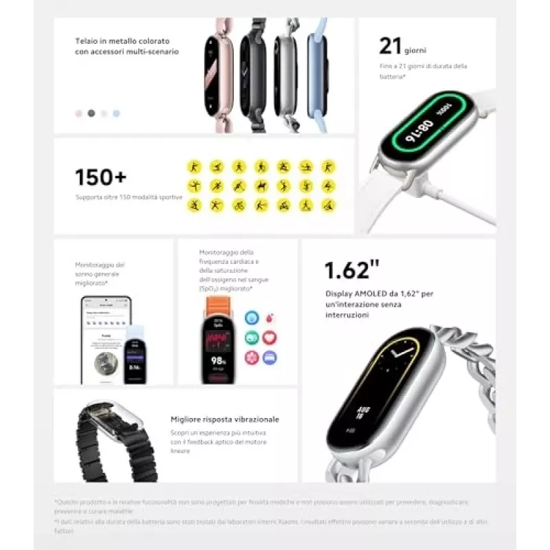 Opaska aktywności Xiaomi Smart Band 9