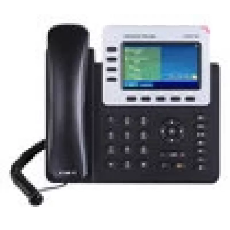 Grandstream Networks GXP-2140 Telefon IP Czarny 4 linie TFT