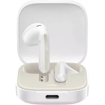 Bezprzewodowy zestaw słuchawkowy douszny Xiaomi Buds 6 Active — Biały, intrauszne, 0.036 kg, zasięg Bluetooth do 10 m