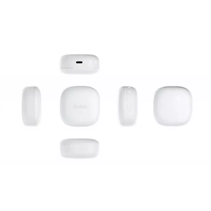 Bezprzewodowe słuchawki dokanałowe Xiaomi Buds 6 Play z Bluetooth, ładowaniem USB Type-C, białe