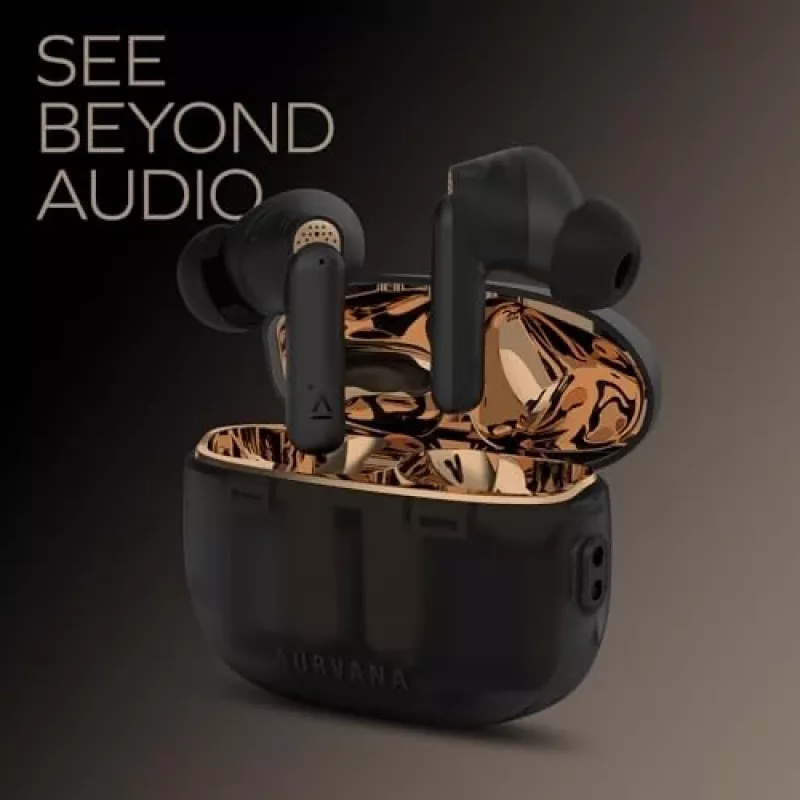 Creative 51EF1160AA000 Aurvana Ace 2 słuchawki dokanałowe Bluetooth czarne