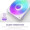 Wentylator NZXT RF-U28HF-W1 140 mm 2000 obr./min 98,61 CFM biały