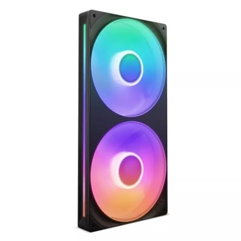 NZXT F280 RGB Core 140mm ARGB PWM 2-Pack Czarny