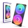 NZXT F280 RGB Core 140mm ARGB PWM 2-Pack Czarny