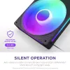 NZXT F280 RGB Core 140mm ARGB PWM 2-Pack Czarny