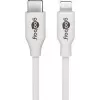 Goobay | Lightning - USB-C USB charging and sync cable | USB-C to Lightning Apple Lightning male (8-pin) | USB-C male