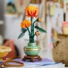 LEGO Icons Zestaw Klocków Kwiat Chryzantemy Kreatywny Model dla Dorosłych Sztuczna Roślina Prezent dla Kobiet Mężczyzn Jej lub Jego Dom Biuro Dekoracja