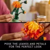 LEGO Icons Zestaw Klocków Kwiat Chryzantemy Kreatywny Model dla Dorosłych Sztuczna Roślina Prezent dla Kobiet Mężczyzn Jej lub Jego Dom Biuro Dekoracja