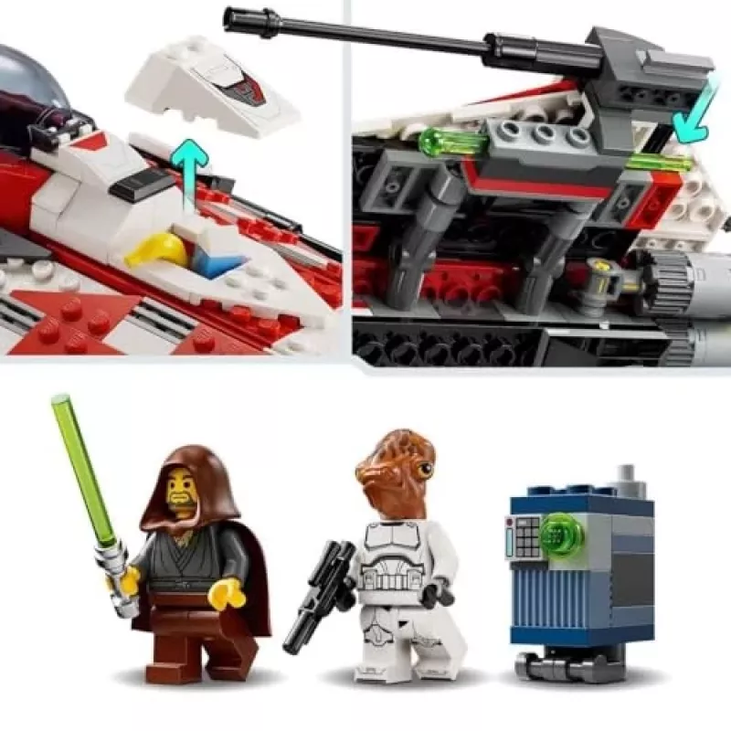 LEGO Star Wars Jedi Bob’s Starfighter Building Toy Set 75388