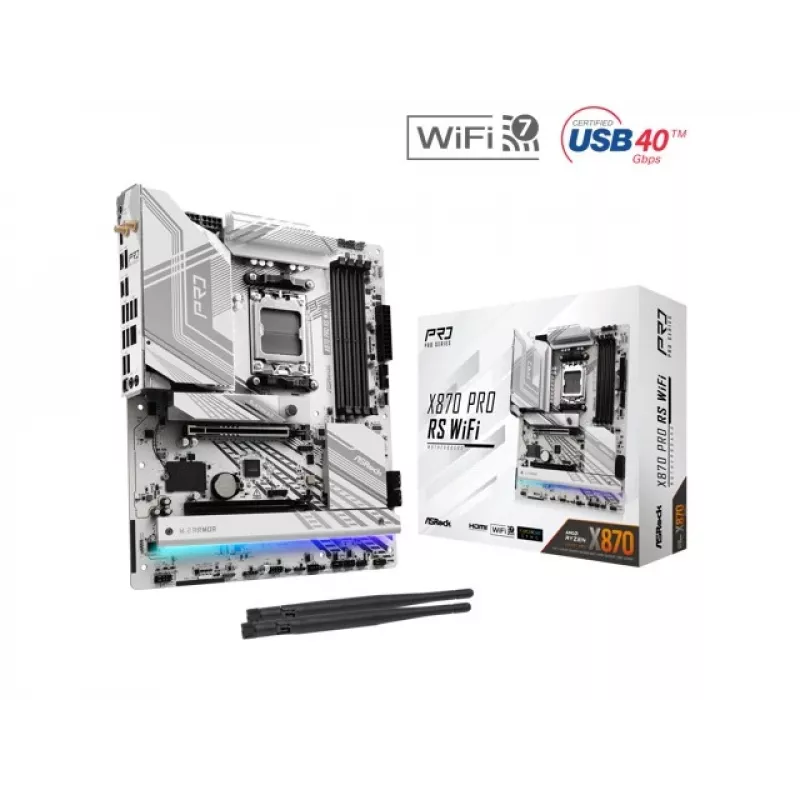 ASRock X870 Pro RS WiFi AM5 ATX Motherboard