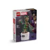 LEGO Marvel Tańczący Groot Składana Animowana Figurka Akcji Postać z Strażników Galaktyki Interaktywny Zestaw Zabawkowy dla Dzieci Superbohater