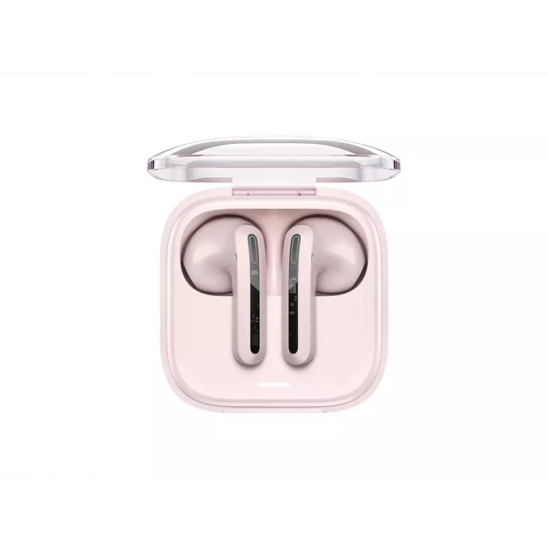 Bezprzewodowy zestaw słuchawkowy douszny Xiaomi Buds 6 Active — różowy, dokanałowy, 36 g, Bluetooth, zasięg do 10 m