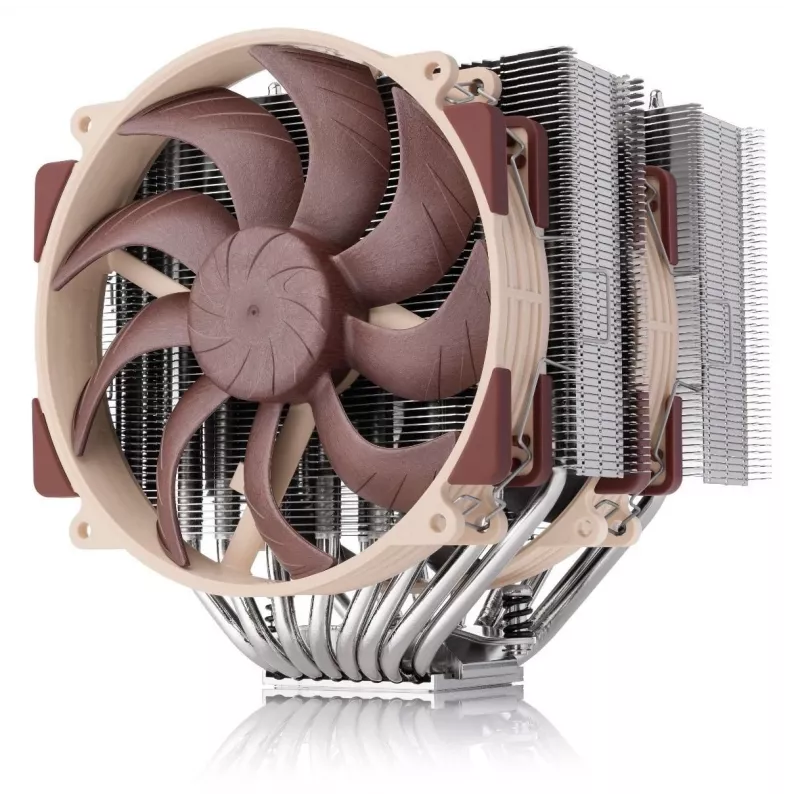 Chłodzenie powietrzne Noctua NH-D15 G2 — dwuwentylatorowe chłodzenie procesora 140 mm, miedź, 12 V, maks. 1500 obr./min, kompatybilne z LGA 1150/1151/1155/1156/1200/1700 oraz AM4/AM5