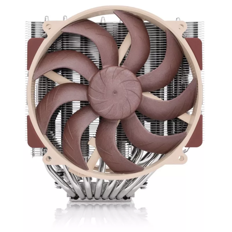 Chłodzenie powietrzne Noctua NH-D15 G2 — dwuwentylatorowe chłodzenie procesora 140 mm, miedź, 12 V, maks. 1500 obr./min, kompatybilne z LGA 1150/1151/1155/1156/1200/1700 oraz AM4/AM5