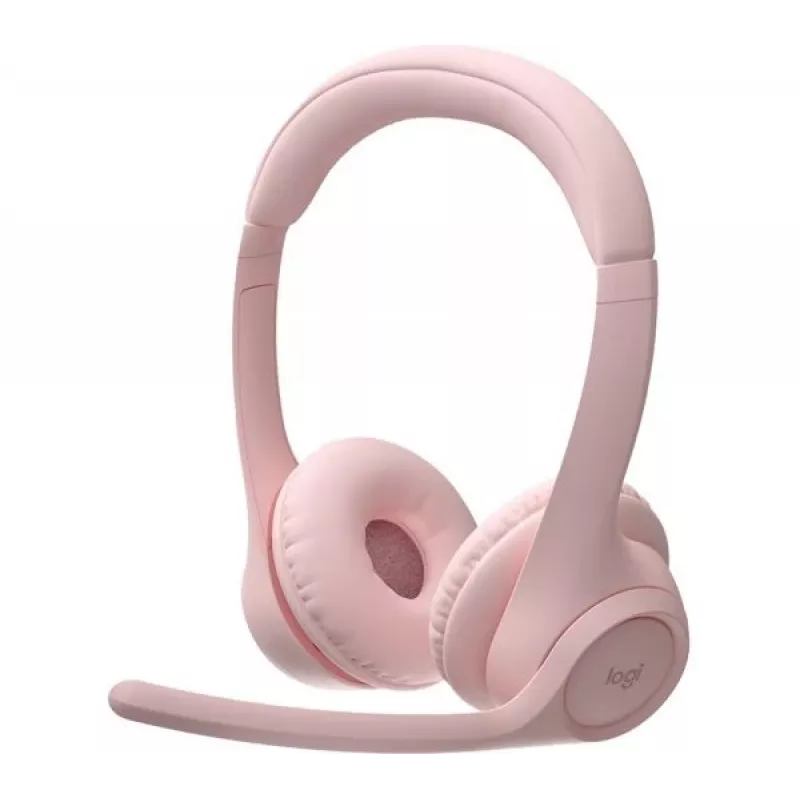 Logitech 981-001412 słuchawki/zestaw słuchawkowy Bezprzewodowe pałąkowe Biuro/Centrum telefoniczne Bluetooth Różowy