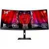 Xiaomi | G34WQi | 34 | WQHD | 21:9 | 180 Hz | 1 ms | 3440 x 1440 pikseli | 350 cd/m2 | Liczba portów HDMI 2 | Czarny | Gwarancja 24 miesiące