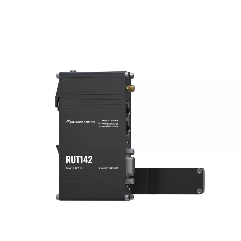 Router przemysłowy Teltonika RUT142 WiFi 4, RS232, 2x RJ45 100Mb/s, IP30