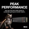 Seagate FireCuda ZP1000GM3A073 wewnętrzny dysk SSD 1 TB M.2 PCI Express 4.0 NVMe 3D TLC