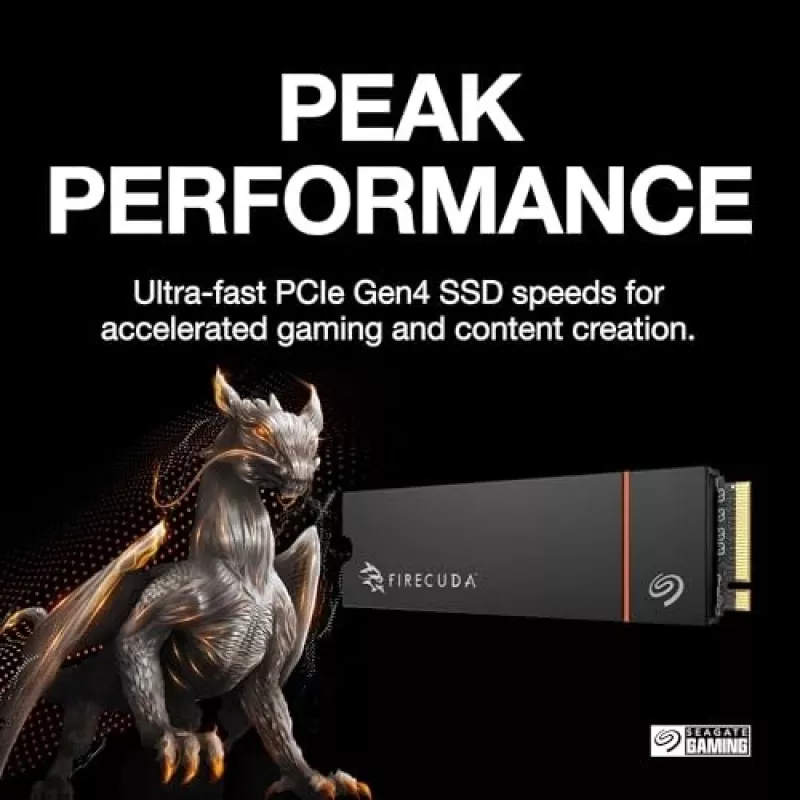 Seagate FireCuda ZP1000GM3A073 wewnętrzny dysk SSD 1 TB M.2 PCI Express 4.0 NVMe 3D TLC