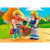 PLAYMOBIL | Asterix | Tragicomix i Falbala | Zakochana para z uniwersum Asteriksa | Zabawka dla dzieci od 5 lat | 71544