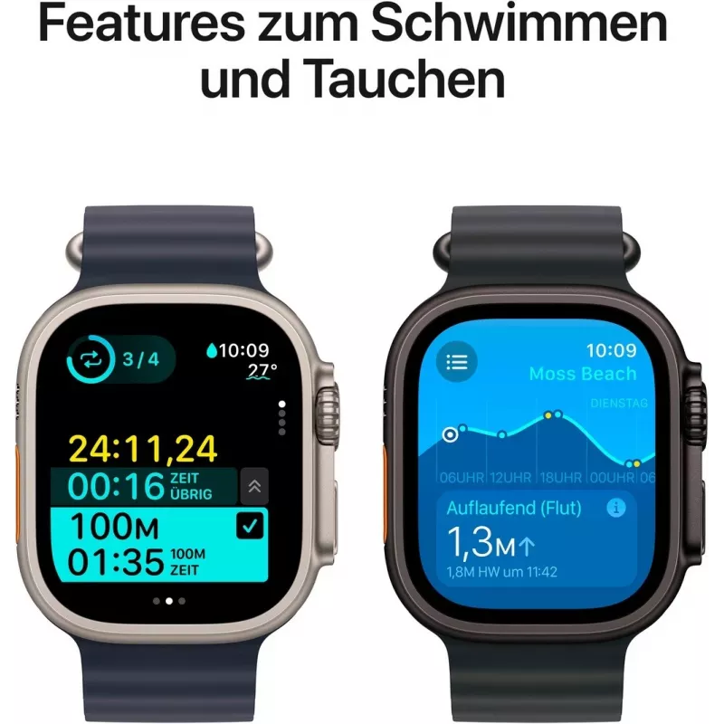 Apple Watch Ultra 2 - 49 mm - Black Titanium