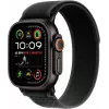 APPLE Watch Ultra 2 GPS + Cellular 49mm Czarna tytanowa koperta z czarnym paskiem Trail Loop - M/L