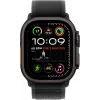 APPLE Watch Ultra 2 GPS + Cellular 49mm Czarna tytanowa koperta z czarnym paskiem Trail Loop - M/L