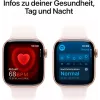 APPLE Watch Series 10 GPS 42mm Koperta ze stopu aluminium w kolorze różowego złota z paskiem sportowym Light Blush - S/M