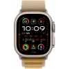 Apple Watch Ultra 2 GPS + Cellular 49mm Natural Tytanowa koperta z paskiem Tan Alpine Band - Medium (MX4F3FD/A)
