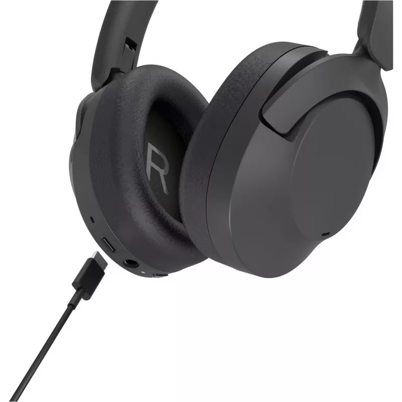 Słuchawki Creative Labs Zen Hybrid 2 przewodowe i bezprzewodowe, opaska na głowę, rozmowy/muzyka, USB Type-C, Bluetooth, czarne