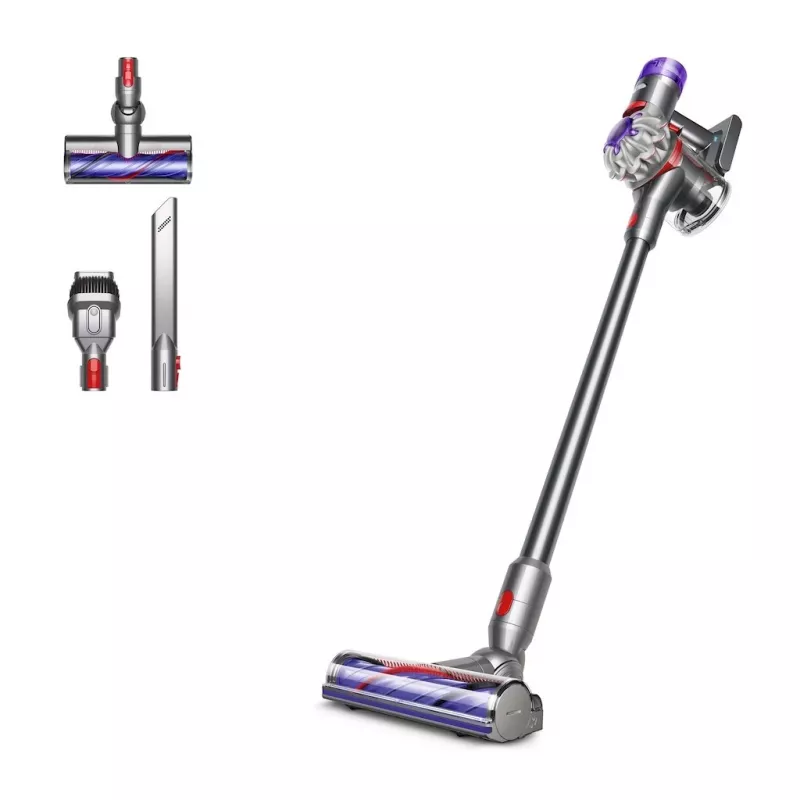 Dyson V8 Advanced 2-w-1 odkurzacz bezprzewodowy, suchy, bezworkowy, niklowo-srebrny