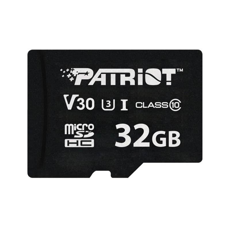 Karta pamięci PATRIOT VX Series 32GB MicroSDXC V30 Class 10 UHS-I U3 4K UHD (PSF32GVX31MCH)