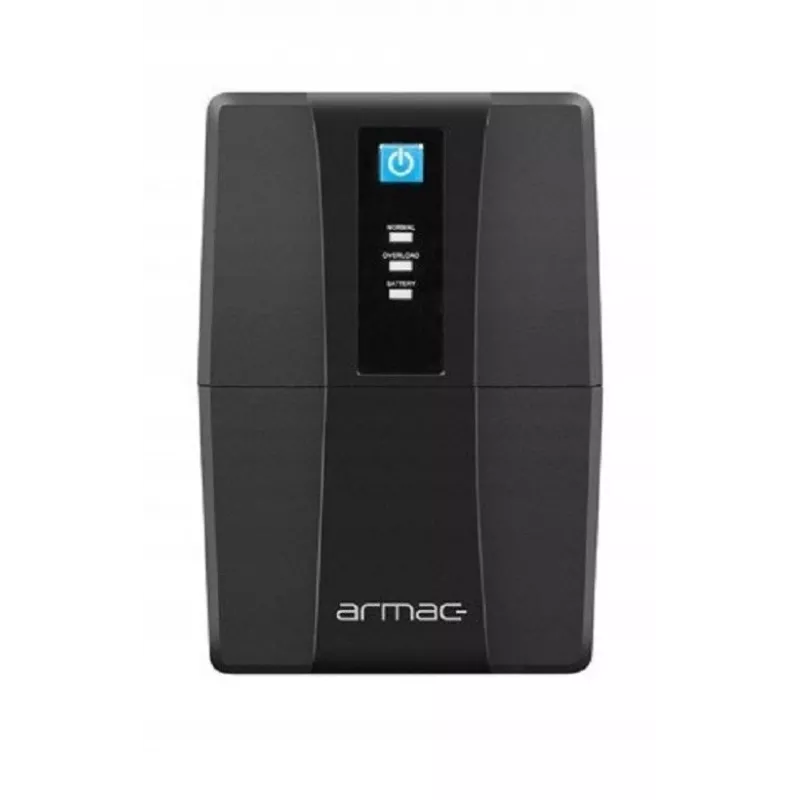 UPS ARMAC HL/850E/LED/V2 — Line-Interactive 0,85 kVA, 480 W, akumulator 12 V 7 Ah, 2× gniazda typu E, AVR, 40 dB