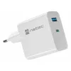 NATEC NUC-2144 Ładowarka do urządzeń mobilnych Uniwersalna Biała AC Szybkie ładowanie Wewnętrzna
