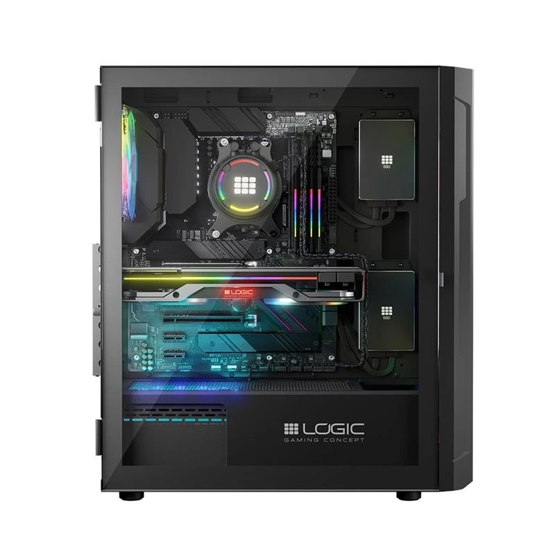 Obudowa Logic ARAMIS ARGB MINIDI USB 3.0 Czarny