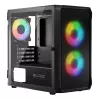 Obudowa komputerowa Logic Concept Portos Mini ARGB Micro ATX Czarna