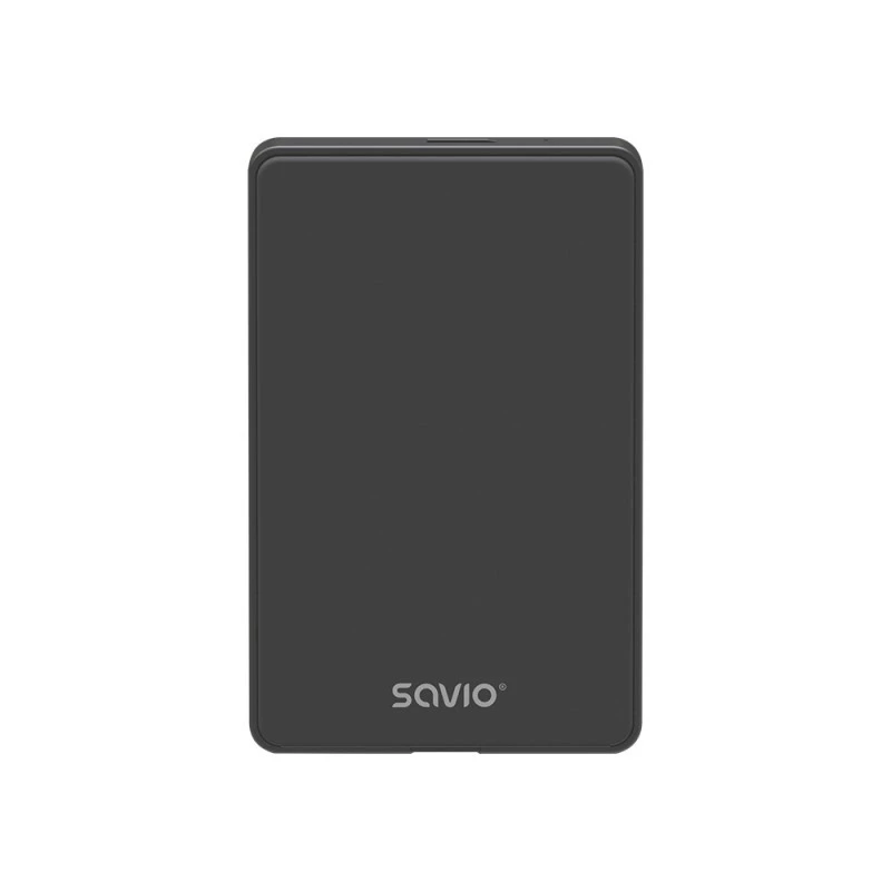 Obudowa HDD/SSD SAVIO AK-65 Czarna 2,5 cala SATA USB 3.0 5 Gbit/s Micro-USB