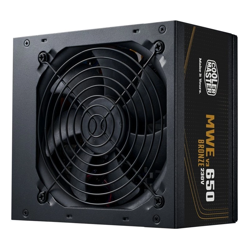 Zasilacz komputerowy Cooler Master MWE Bronze 650 V3 230V 650 W 24-pin ATX ATX Czarny